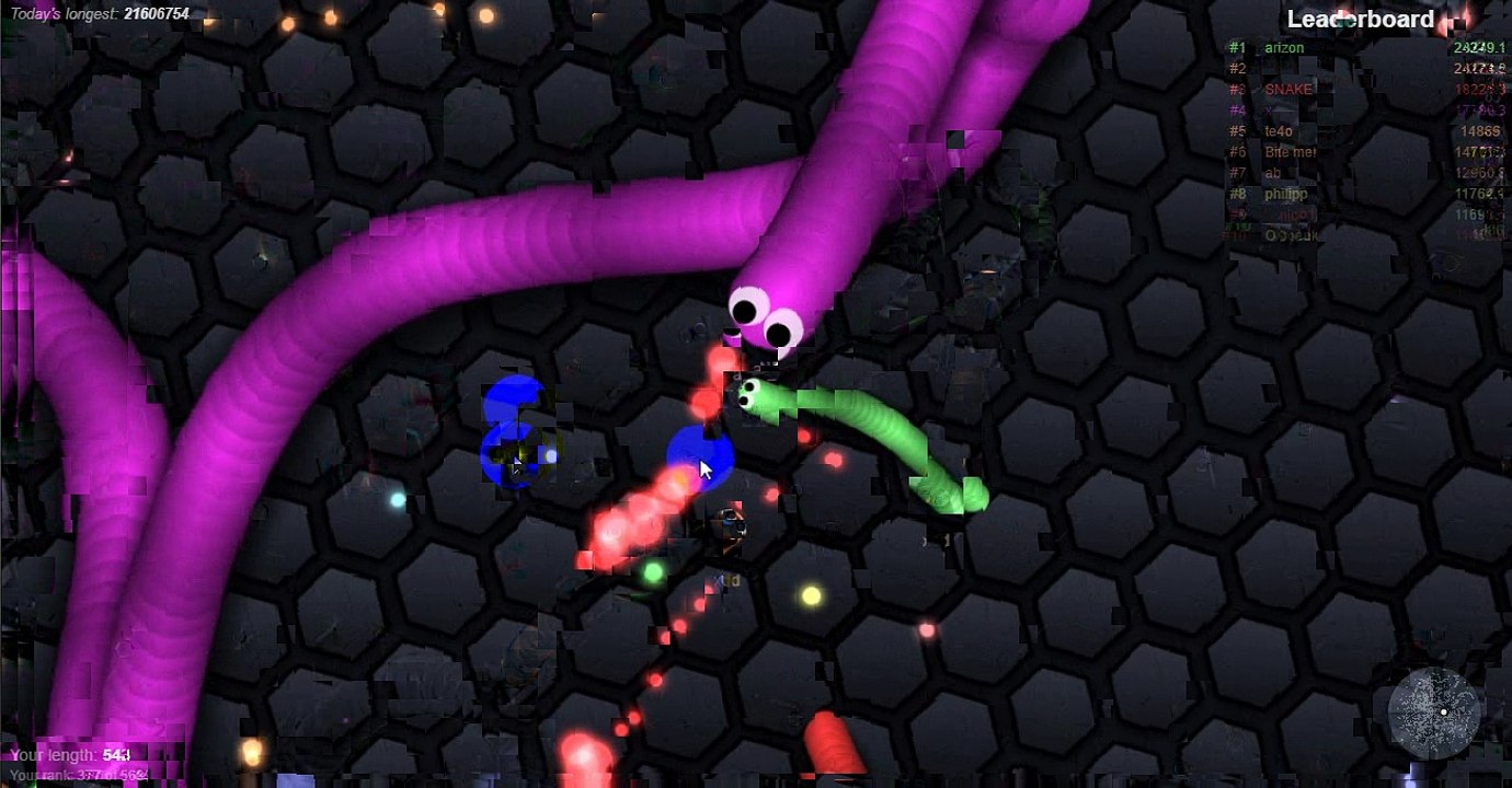 El Nuevo Agario Slither.io Parte 49