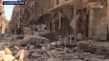 غارات مكثفة لطيران النظام على أحياء حلب
