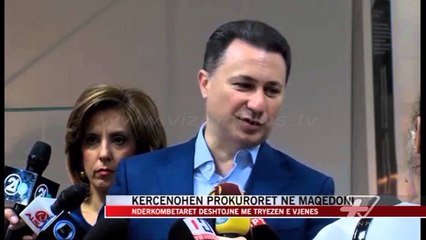Kërcënohen prokurorët në Maqedoni - News, Lajme - Vizion Plus