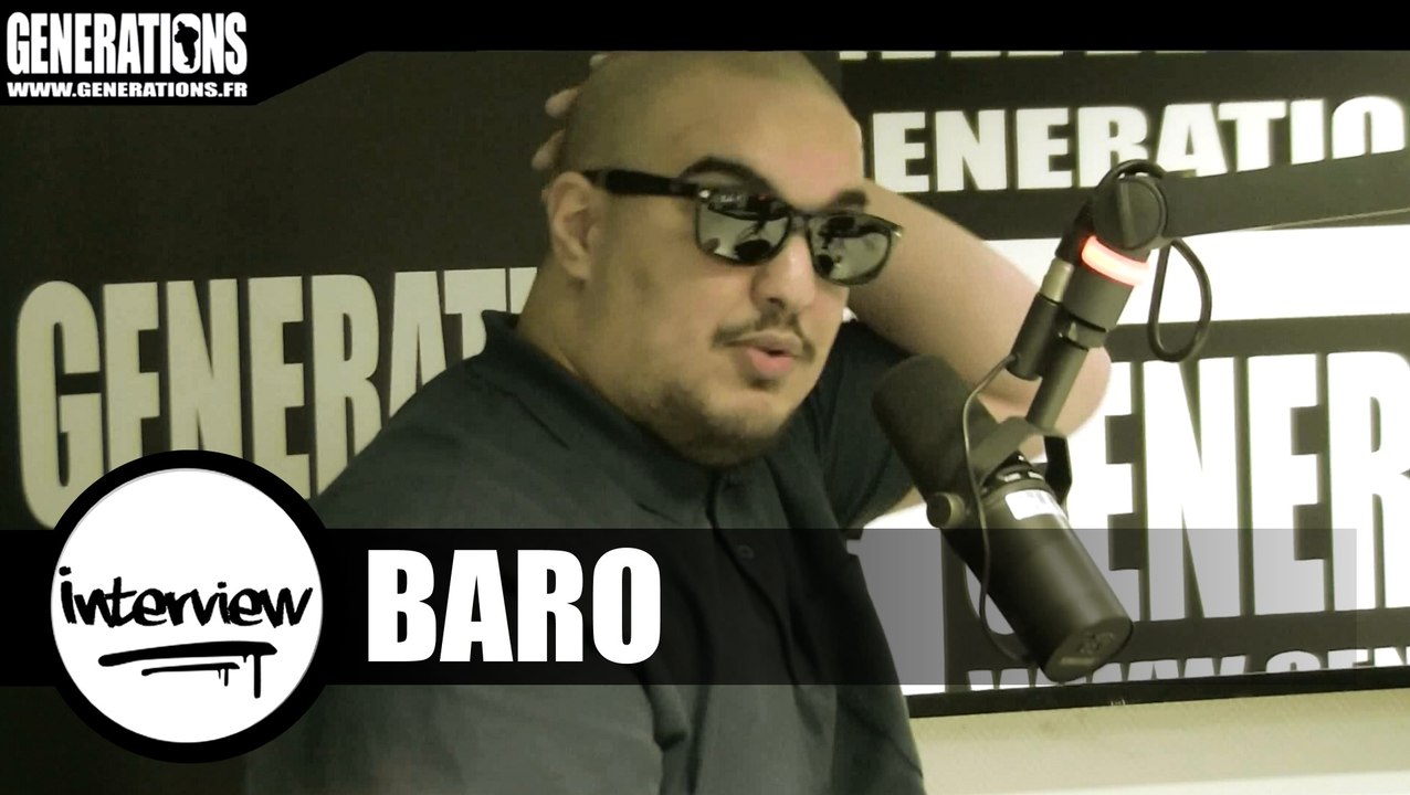 Baro - Interview (Live des studios de Generations)