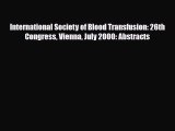 [PDF] International Society of Blood Transfusion: 26th Congress Vienna July 2000: Abstracts