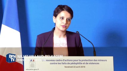 Télécharger la video: Pédophilie: Vallaud-Belkacem promet que l'Éducation nationale ne laissera 