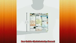 READ book  Bar Guide Quickstudy Home  FREE BOOOK ONLINE