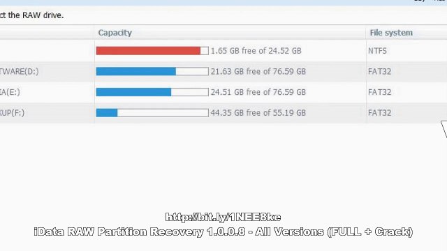 [NEW HOT!] iData RAW Partition Recovery 1.0.0.8 - All Versions (FULL + Crack)