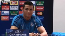 Cristiano Ronaldo Walks Out Of Press Conference When Asked About Not Scoring In Away Games