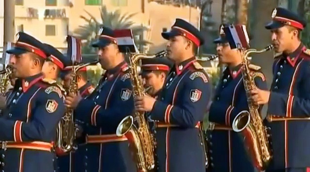 La version assez surprenante de la Marseillaise jouée par la fanfare de l'armée égyptienne