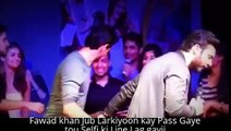 Fawad khan Jub Larkiyoon kay Pass Gaye tou Selfi ki Line Lag gayii