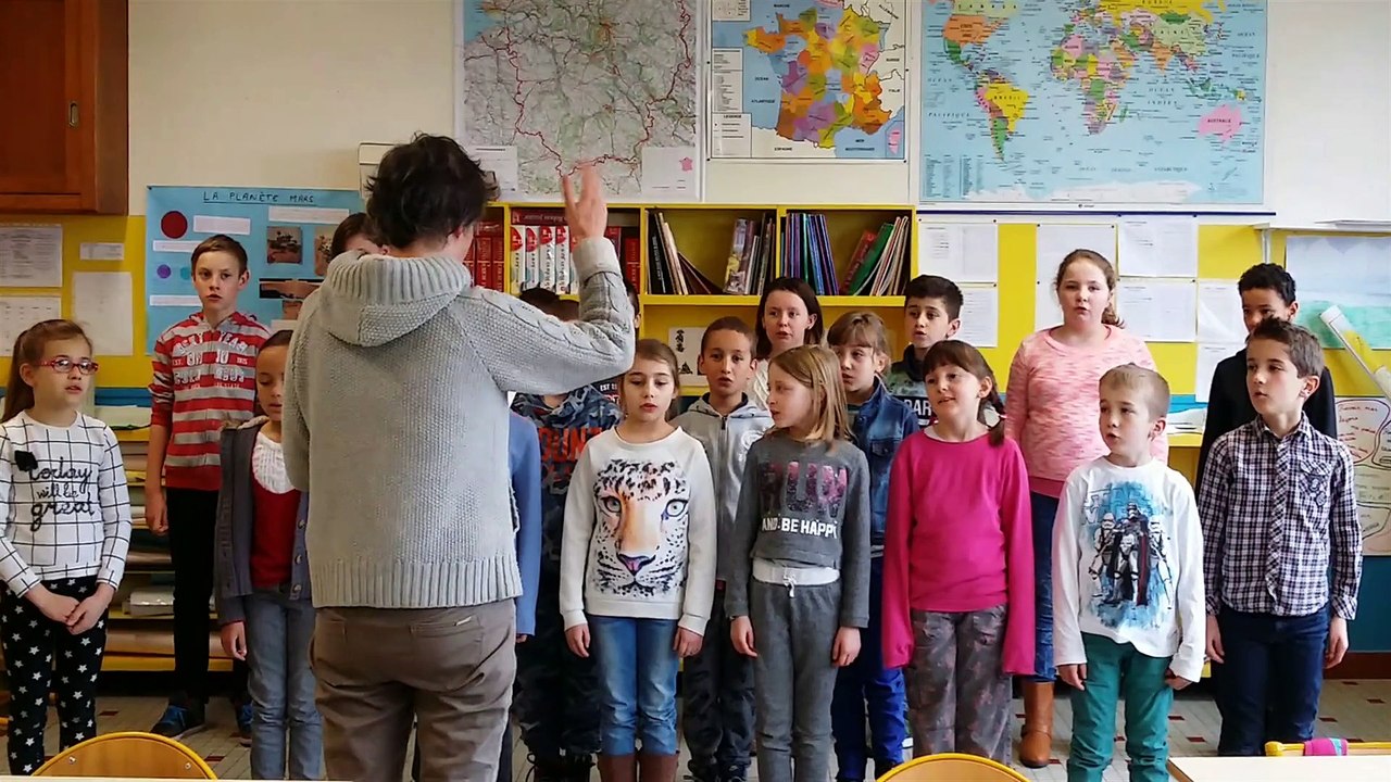 La fabrique à chanson : la classe d'Ophélie Del...