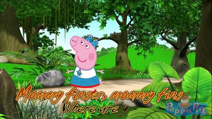 Finger Family Peppa Pig The Tree House - Nursery Rhymes For Children - Kids Songs