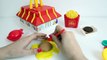 Play Doh McDonald's Restaurant Playset Mold Burgers Fries McNuggets Toy Videos