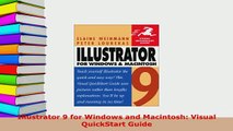 Download  Illustrator 9 for Windows and Macintosh Visual QuickStart Guide  Read Online