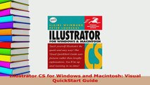 PDF  Illustrator CS for Windows and Macintosh Visual QuickStart Guide  EBook