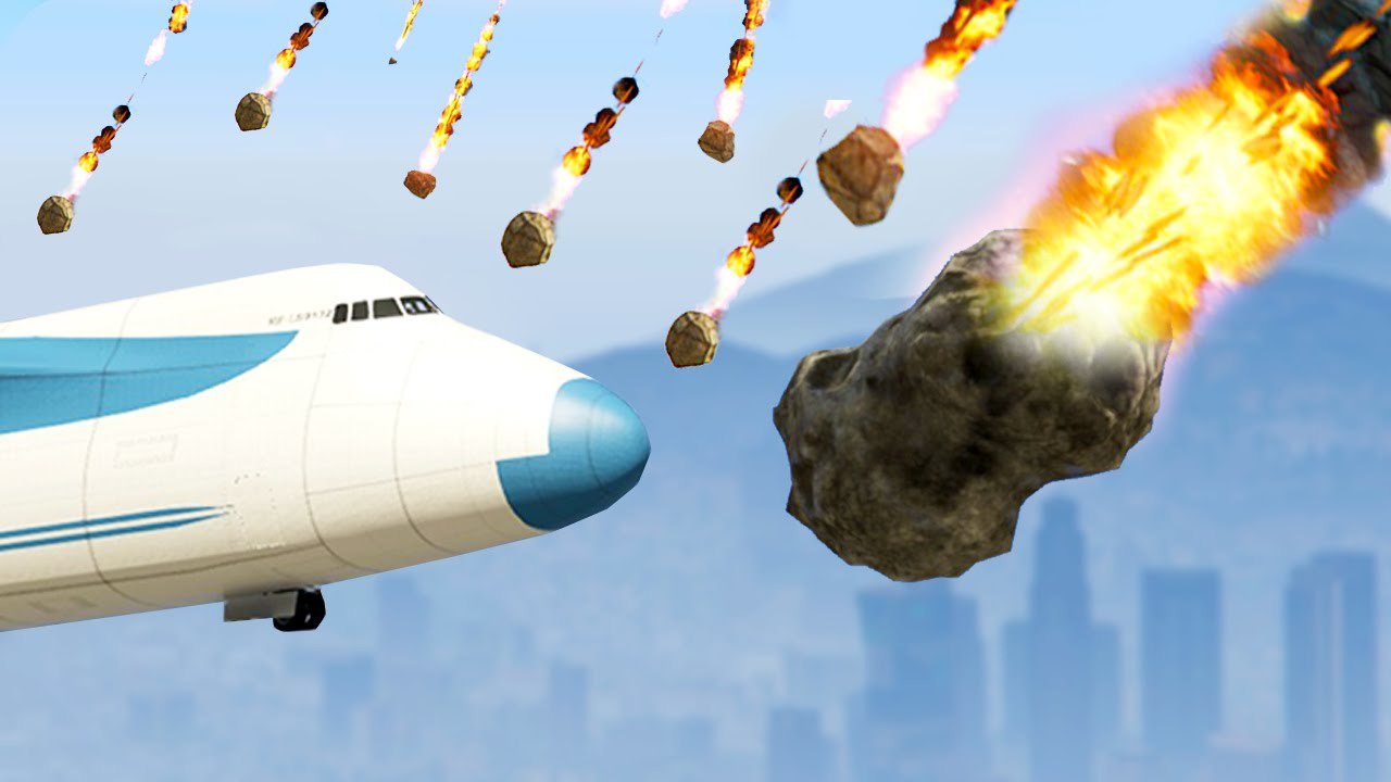 KWEBBELKOP-METEORITE DISASTER MOD (GTA 5 Mods Funny Moments)