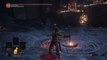 Dark Souls III - Firelink Shrine: Level Up Dex for Longbow & Reinforce Estus Flask Gameplay Sequence
