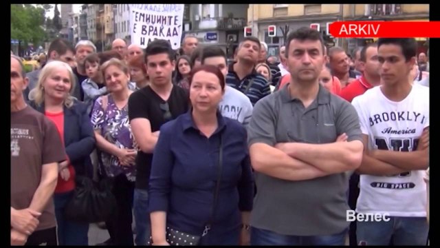 NUK NDALEN PROTESTAT NE SHKUP,KERKOHET ANULIMI I VENDIMIT TE PRESIDENTIT IVANOV LAJM