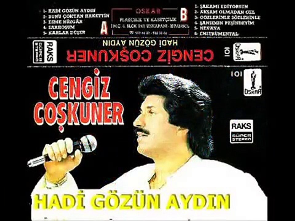 CENGIZ COSKUNER AKSAM OLMADAN GEL Arabeskin Yıldızları