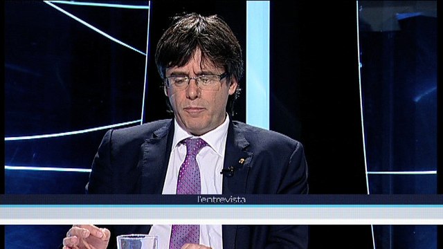 Entrevista Carles Puigdemont a El Punt Avui TV - Judicialització 9-N