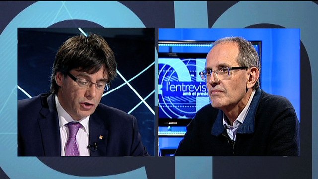 Entrevista Carles Puigdemont a El Punt Avui TV - Llengua