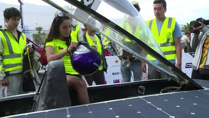 Eco rally kicks off in Chile's Atacama desert