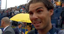 Rafael Nadal On-court interview / QF Barcelona Open 2016