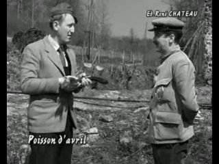 Bourvil et Louis de Funès la Pêche