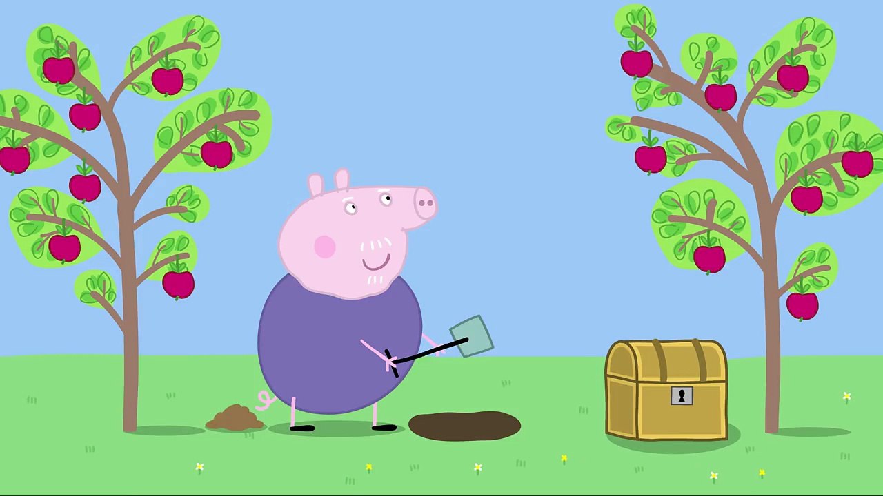 გოჭი პეპა - განძის ძებნა