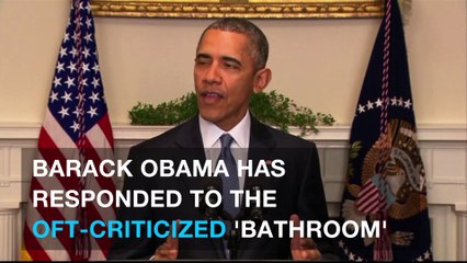 President Obama slams 'Bathroom' law, says it should be 'overturned'