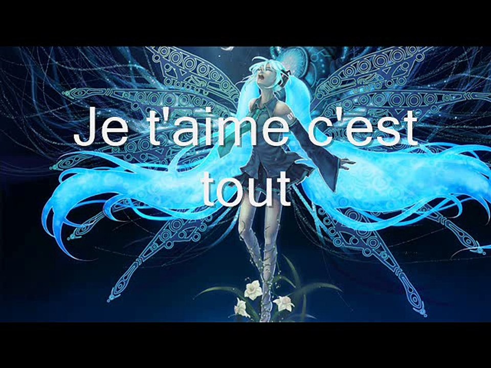 Je t'aime c'est tout (Nightcore)