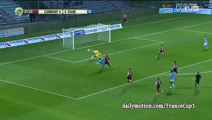 Saif-Eddine Khaoui Goal HD - Clermont 0-1 Tours - 22-04-2016