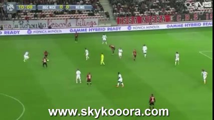 But de Valere Germain - OGC Nice vs Stade de Reims (22/4/2016)