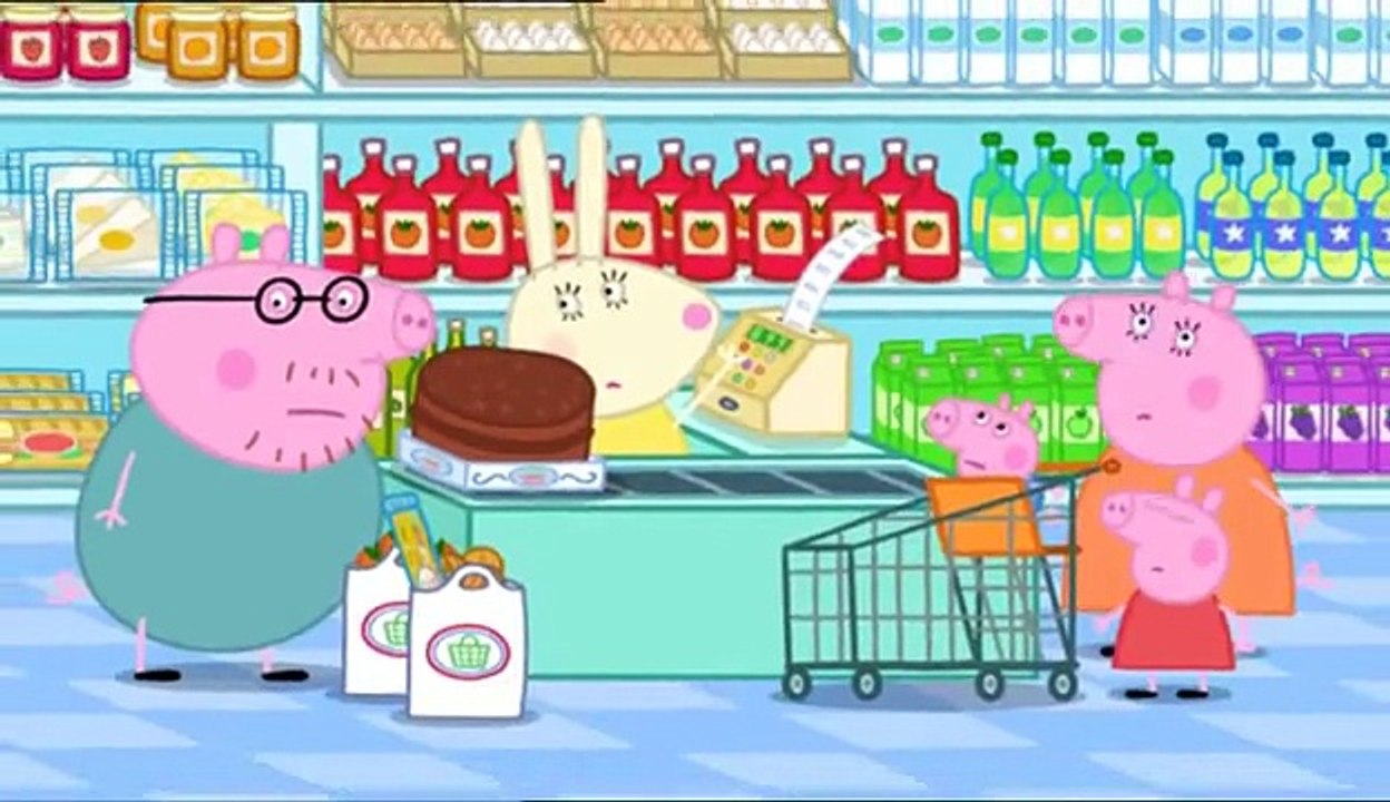 Peppa Pig Series 1 Episode 41 Shopping
