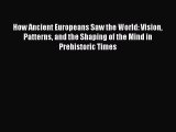 [Read Book] How Ancient Europeans Saw the World: Vision Patterns and the Shaping of the Mind