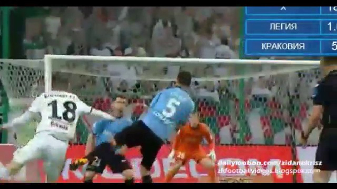 2-0 Michal Kucharczyk Amazing Gol - Legia Warszawa 2-0 Cracovia 22.04.2016