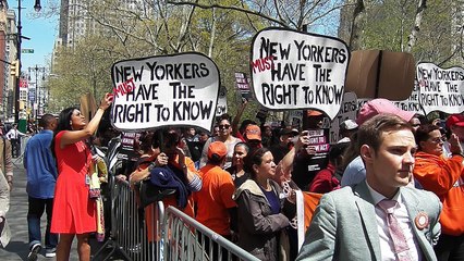 21st April 2016-New York City Hall Rally for Police Reform and Pass The Right To Know Act.-3-By Mark Apollo