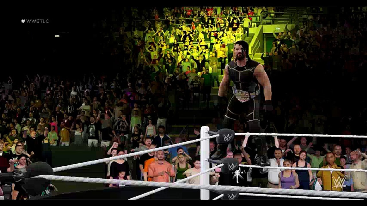 WWE 2K16 Bray Wyatt & Neville vs. Seth Rollins & Dolph Ziggler TLC