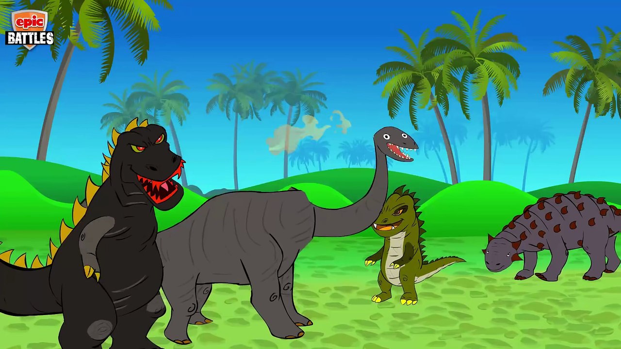 Finger Family Epic Battles Crazy Dinosaur Vs Dragon _ Finger Family Nursery Rhymes