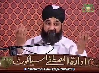 Saqib Raza Mustafai latest Byan 2016 -