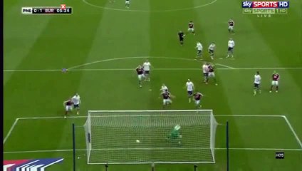 Barton J. Amazing Free kick GOAL - Preston-0-1-Burnley - 22.04.2016