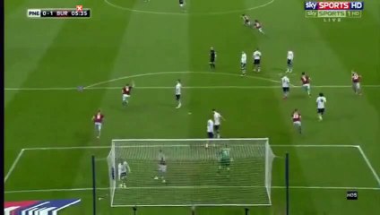 Barton J. Amazing Free kick GOAL - Preston-0-1-Burnley - 22.04.2016