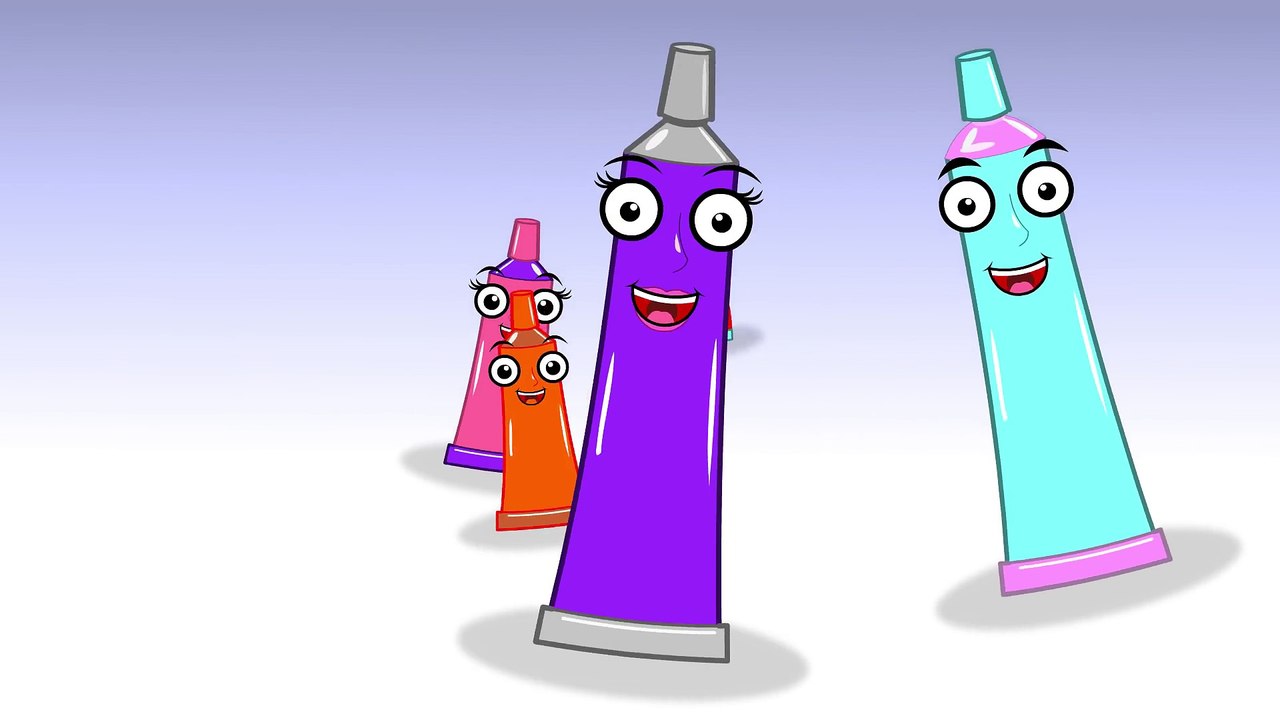 Finger Family Tooth Brush Vs Tooth Paste Finger Family _ Finger Family Nursery Rhymes