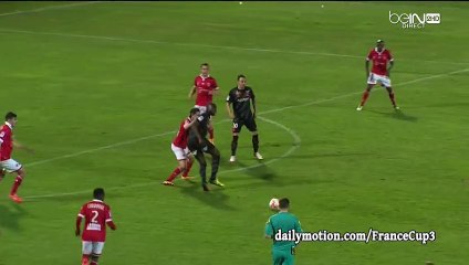 Wylan Cyprien Goal HD - Nimes 1-1 Lens - 22-04-2016