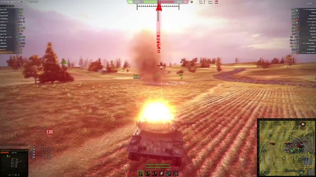 World of Tanks смешные приколы, баги, рикошеты, вертухи, олени 47