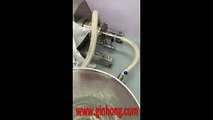 Salad dressing made by 200L open mixing tank and 7.5kw high shear inline mixer