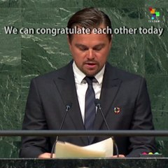 Leonardo Di Caprio:  'Which Side of History Will You Be On?'