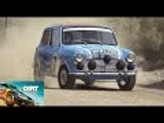 DiRT Rally PS4 | Greece Fourketa Kourva Stage | Mini Cooper S 1960's Open Class