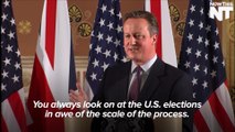 British Prime Minister David Cameron Thinks Our Election Campaigns Are Too Long