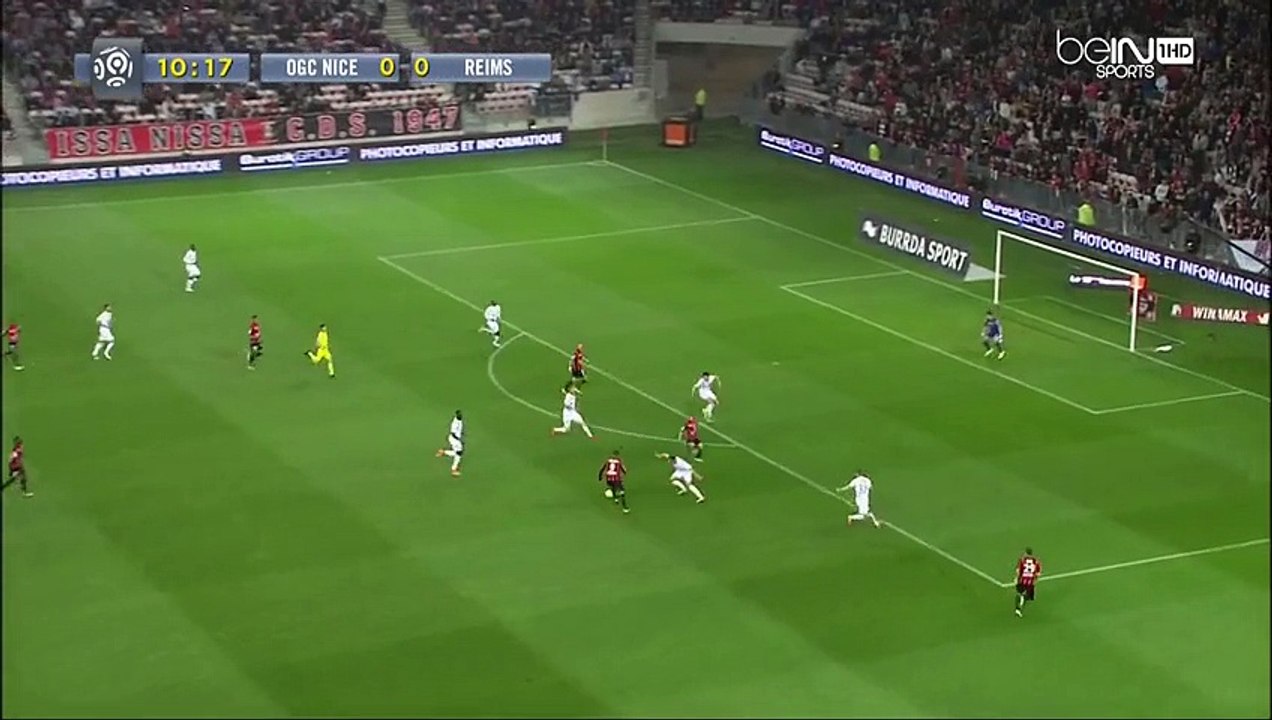 Nice vs Reims 2-0 All Goals & Highlights HD 22.04.2016