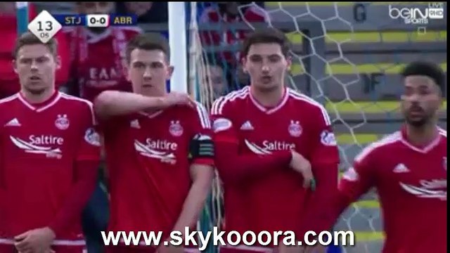 St. Johnstone vs Aberdeen 3-0 - All Goals (22/4/2016)