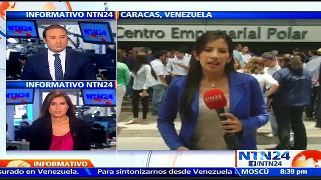 Compañía en riesgo : trabajadores de Empresas Polar protestan para exigir al Gobierno venezolano que otorgue divisas