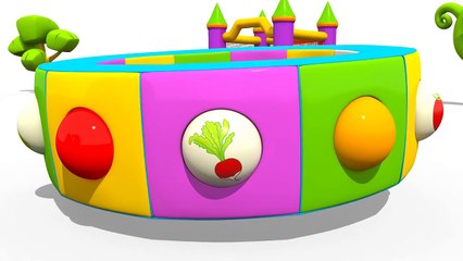 Eğitici çizgi film - Ekskavatör Max - Sebzeler - мультики на турецком